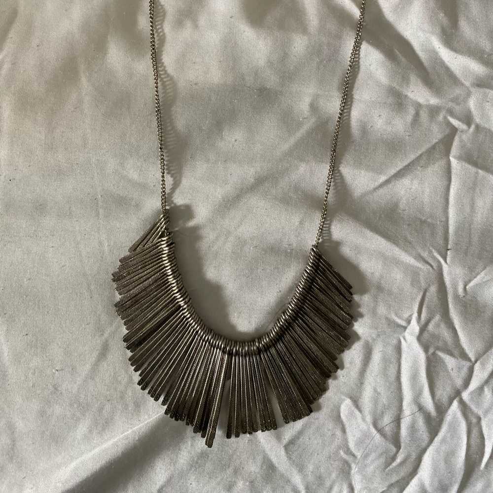 Silver necklace